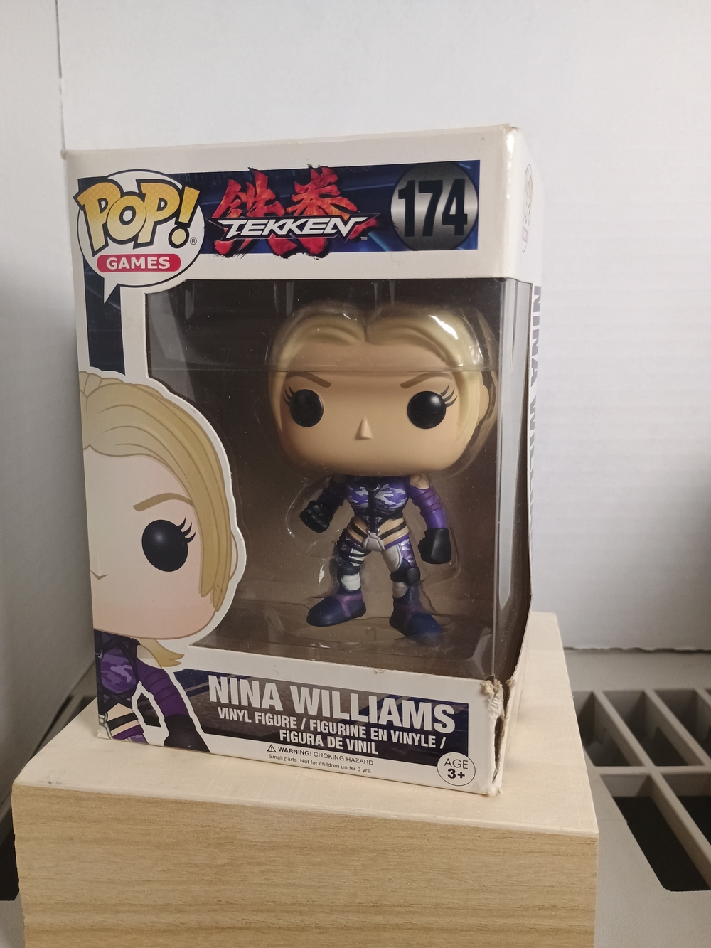 Funko Nina Williams #174 Pop! Games Figure Purple & Black